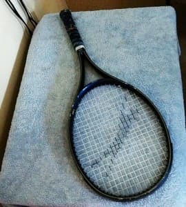 Slazenger tennis racquet Widebody CS140s 69x26cm with blue cover