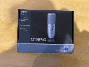 AKG Perception 120 (P120) Condenser Microphone W/ MIC STAND