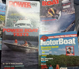 Old Sailing & Powerboat Magazines 1970s,80s,90s