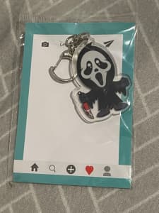 Ghost face key ring 