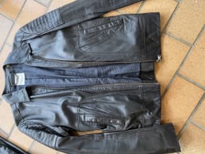 MARCS Unisex / Men / Women leather jacket size XS