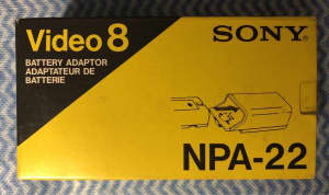 Sony NPA-22 battery adapter