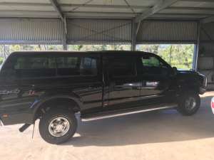 2006 FORD F250 XLT (4x4) 4 SP AUTOMATIC CREW CAB P/UP