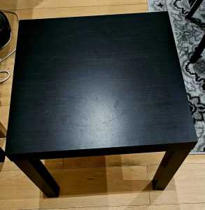 Black brown IKEA Side table
