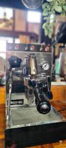 Isomac coffee machine & mazzer mini electronic grinder