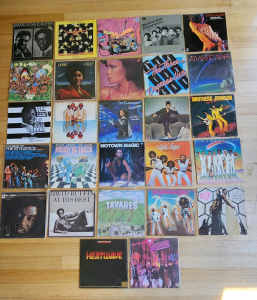 27 Vinyl Records - Funk, Soul & Motown