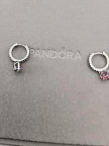 Pandora earrings brand new never worn