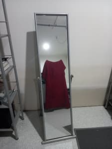 Tall floor standing mirror