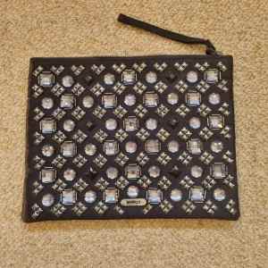 Mimco Beaded Large Clutch Pouch