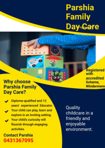 Parshia Family Day Care, Cranbourne West