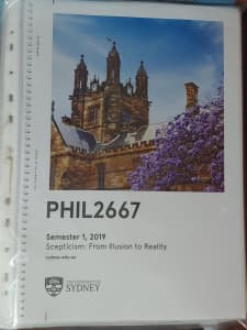 PHIL2667 - Scepticism: From Illusion to Reality