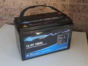 Powertech - 12.8V 100Ah Lithium Deep Cycle Battery