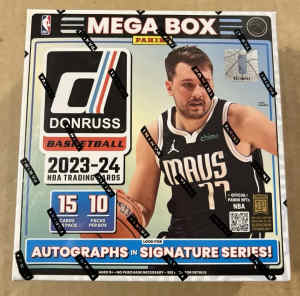 23-24 Donruss Mega box, NBA basketball cards 