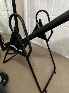 Inversion table or back stretcher