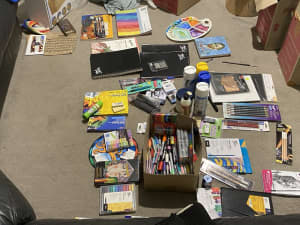 Artist Art supplies New and Barely used