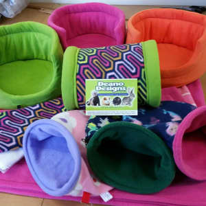 Cubbies & bedding for guinea pigs and rabbits - Made to order