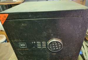 Black Box Electronic Steel Safe - Six digits