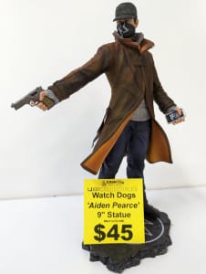 'Aiden Pearce' (from Watch Dogs) - 9 Collectible Statue / Figurine