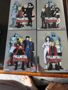 Fullmetal alchemist complete series and movie dvd