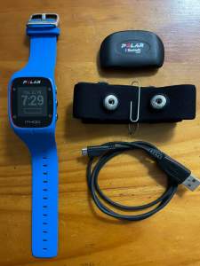 Polar M400 GPS sport watch with H7 heart rate monitor