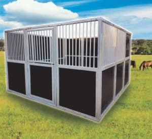 Solid Panel Horse Stable Temporary or Fixed Shipping Aust Wide