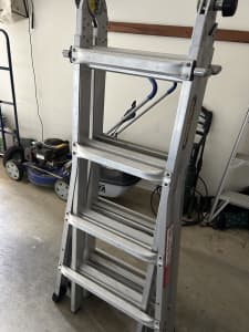 Gorilla 120kg Mighty 15 Multi-Purpose Aluminium Ladder