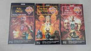 Doctor Who VHS Tapes