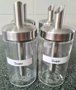 Sugar Portion Shakers. Melbourne. Selling all 4 sugar shakers