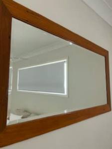 Solid Wooden Framed Mirror 104Wx508H