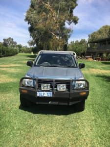 2003 HOLDEN RODEO LX (4x4) 5 SP MANUAL CREW C/CHAS