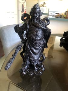 Chinese Warrior Buddy Figurine