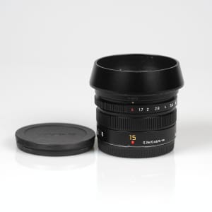 Panasonic Leica DG Summilux 15mm f1.7 Lens H-X015 m43 Mft Wide Angle