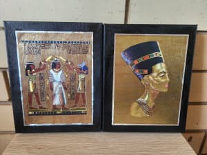 Egyptian Prints on Canvas 