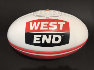 West End Draught Beer AFL Promotional Adult Size Football Footy NEW
