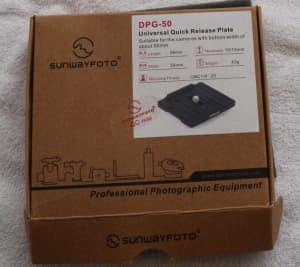 DSLR camera plate mount dpg-50