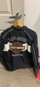 Harley Davidson Riding Jacket and Gloves