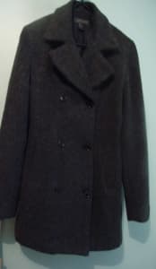 SOLD! Wool & Mohair Tailored Double-Breasted Coat/Jacket - Atelier