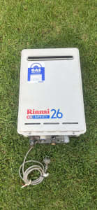 Rinnai infinity 26 gas instant hot water system