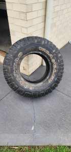 Single Goodyear Wrangler Muddie Tyre only