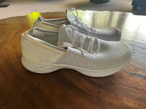 Sketchers white you by Sketchers walk shoes