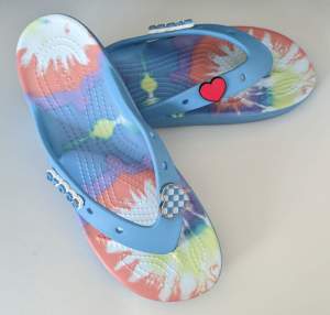 Ladies Crocs Flip-Flops/Thongs - $30.00 Pick up only.
