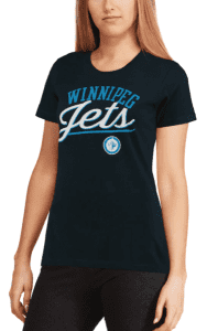 Winnipeg Jets NHL - Women's Simplicity T-Shirt (Size 3XL)