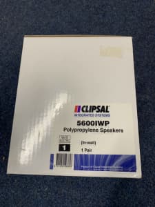 Clipsal 5600IWP in wall speakers - White