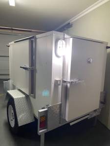 In stock! 4 x 6 Cool Room Trailer - Mobile Coolroom - Almost new