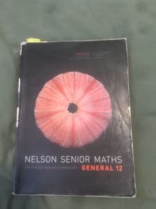 Nelson Senior Maths General 12
