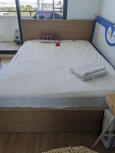 Ikea Queen Size memory foam mattress (medium firm)