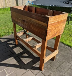 Wood Raised Garden Bed - Elevated Planter
