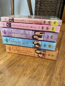 Gilmore Girls box set DVDs (season 1,2,3,5,7) $8 each 