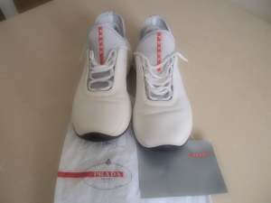 Shoes Prada Milano cream white, size 9 in excellent condition.