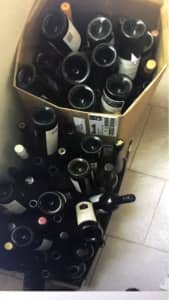 Empty Wine Bottles X 20